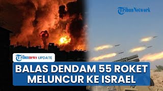 Rangkuman HamasIsrael 55 Roket Hizbullah Hujani Israel Presiden Palestina Bakal Kunjungi Gaza [upl. by Woodford]