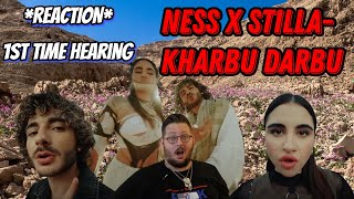 1st Time Reaction Ness X StillaKharbu DarbuHebrew Rapper נס X סטילה  חרבו דרבו [upl. by Leon]