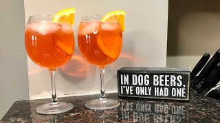 APEROL SPRITZ Recipe at Home [upl. by Sadye]