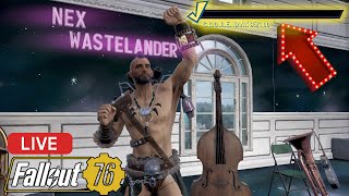 Last Hurrah Of Double XP For Rank 100  Fallout 76 Livestream [upl. by Llenhoj950]