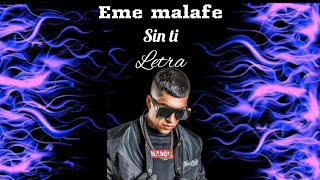 eme Malafesin ti letra [upl. by Karyl]