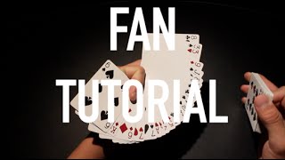 Carnahan Fan TutorialHow to Fan Cards [upl. by Aihtnyc]