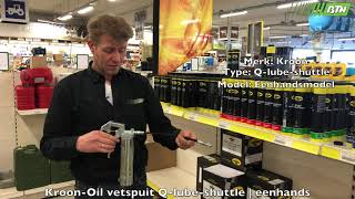 KroonOil vetspuit Qlubeshuttle  eenhands  BTN de Haas 546828 [upl. by Hulbig581]