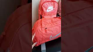 MALA E MOCHILA NIKE GYM CLUB 20 CORAL LARANJA [upl. by Aseret]