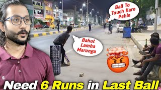 Back To Street Cricket With This Last Ball Thriller 🥶  Street Cricket Match [upl. by Sabir]