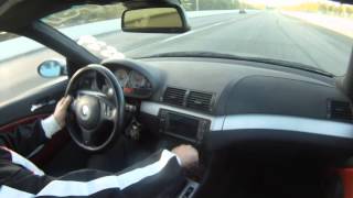 Maximum Psi Stage Two E46 M3 Turbo Kit at Acto  108 Quarter Mile Time [upl. by Gould]