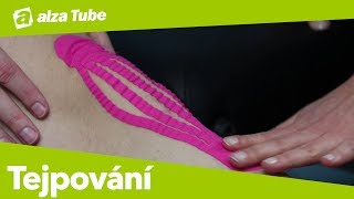 Kinesiotaping Tejpování kolene při otoku a bolesti  Alza Tube [upl. by Favrot]