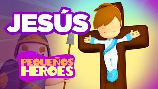 HISTORIAS DE LA BIBLIA PARA NIÑOS 📖  JESUS  PEQUEÑOS HEROES [upl. by Helenka]