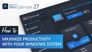 Ashampoo WinOptimizer 27  Maximize Productivity with Windows [upl. by Eadmund]