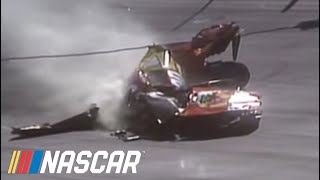 Michael Waltrip Crash at Bristol Motor Speedway  Official Footage  NASCAR [upl. by Mcnally]