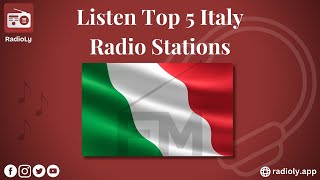 Listen Top 5 Online Italy Radio Stations  Radioly fmradio italyradios radiostation radiolyapp [upl. by Lathrop87]