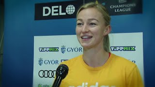 Stine Oftedal  Interview in Hungarian 3 [upl. by Naoj439]