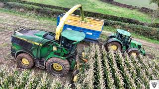 Maize harvest with Tinsley contracts [upl. by Nigle672]