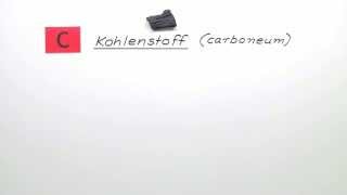 Das Element Kohlenstoff  Chemie  Allgemeine und anorganische Chemie [upl. by Vento85]