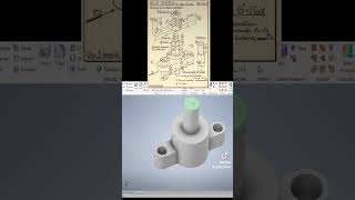 day 13 of drawing everything from a 1950s textbook caddesign drawing engineering learncad [upl. by Dyraj]