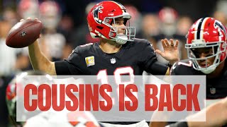 LIVE Reaction Kirk Cousins throws for 509 yards in win over the Bucs [upl. by Enenej371]