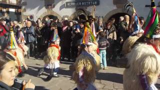 ITURENGO INAUTERIAK 2017 Carnavales de Ituren 2017 quotPuska biltzequot [upl. by Cowles636]