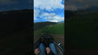 shorts aviation Sideslip Landing with a Pilatus B4 Glider [upl. by Wilde192]