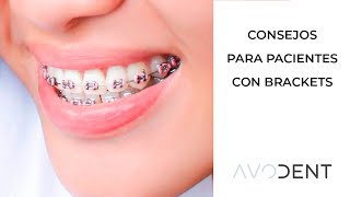 Consejos y cuidados si te acaban de poner los brackets  Clínica dental en Alcobendas Avodent [upl. by Cilo]