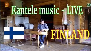 Live performance of Finnish Kantele Music from a Touristic Guide in Finland [upl. by Astto]