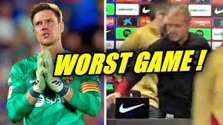 THEY WANT TER STEGEN OUT  HANSI FLICK UNDER FIRE AFTER MONACO LOSS [upl. by Eillek115]