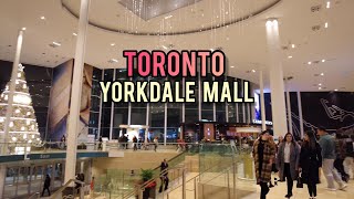 Toronto Yorkdale Shopping Centre Mall Toronto Canada 4k [upl. by Rosabelle]