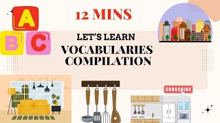 VOCABULARIES COMPILATION 4  NEW WORDS  MORE [upl. by Tallou835]