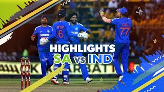 South Africa vs India 3rd T20I Highlights Watch SA vs IND 3rd T20I Highlights for FREE [upl. by Jaquenette]