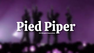 PIED PIPER “BTS” Bangtan Sonyeondan ترجمه فارسى [upl. by Tloc772]