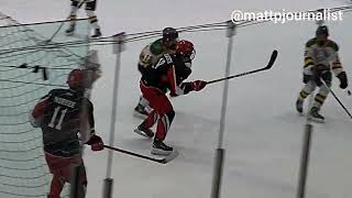 Alliance AAA U16 Hockey London Jr Knights vs ChathamKent Cyclones [upl. by Tiram]