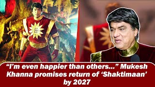 Shaktimaan Mukesh Khanna returns viral trending Shaktimaan bollywood [upl. by Lehcim]