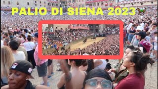 PALIO DI SIENA 2023 BIGGEST HORSE RACE EVERVlog 161 [upl. by Obe889]