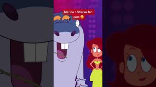 Marina  Sharko  zigandsharko animations cartoon entertainment teleport loop shorts kids [upl. by Heidi]