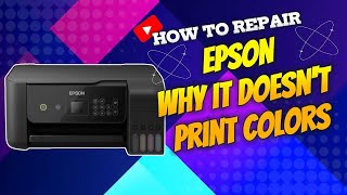 Printer EPSON L3160 no color printing problem Simply solve [upl. by Molohs]