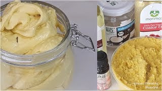 DIY Shea Butter Cream For Hair And Skin [upl. by Inaniel849]