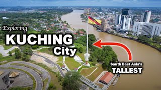 Kuching City 2024 with Tallest Flag Pole in ASEAN [upl. by Neilson]