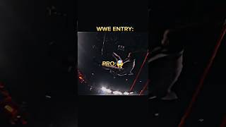 WWE ENTRY wwe wwewrestler [upl. by Auqinet]