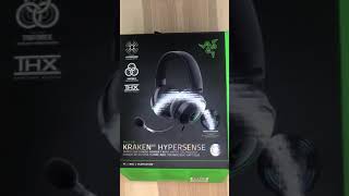 Unboxing the Razer Kraken V3 Hypersense [upl. by Ydnolem]