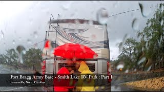 Fort Bragg Army Base  Smith Lake RV Park Part 1  Fayetteville North Carolina [upl. by Eiramenna377]