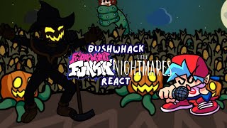 Little Nightmares amp FNF OG React  FNF Vs Zardy Phase 2 Bushwhack  FNF Mod [upl. by Peskoff]