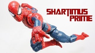 Marvel Legends Amazing SpiderMan 2 Infinite Series Green Goblin BAF Wave Movie Figure Review [upl. by Lateh]