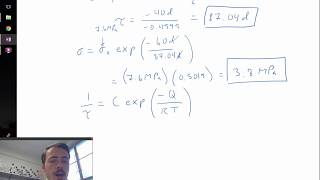 stress relaxation of polymers example problem [upl. by Toni381]