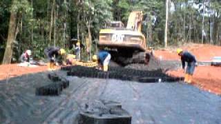 GEOWEB® Geocells Oil amp Gas Roadway Construction [upl. by Belcher1]