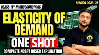 Elasticity of Demand One Shot 202425  Class 11th Microeconomics Complete NCERT with Vipul Sir [upl. by Aihsekan]