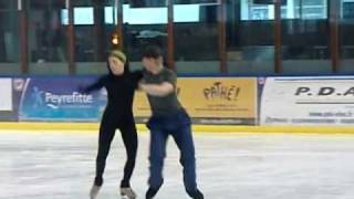 Les champions de patinage en quête dune médaille Olympiqu [upl. by Zebulen]