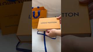 Unbox with me the LV mini pochette unboxingvideo louisvuitton unboxingshorts [upl. by Duj]