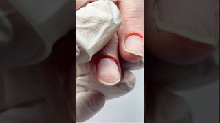 Amazing Nail Transformation 😱 nails naildesign nailtransformation acrylicnails nailtutorial [upl. by Doralia]