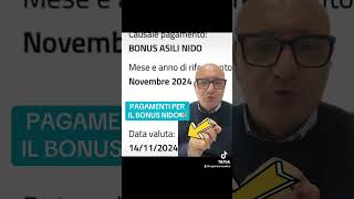 1411 INPS PAGA ASILO NISO youtube youtubeshorts inps perte yes pagamenti letstalk [upl. by Adnovahs590]