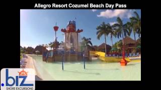 Allegro Resort Cozumel Beach Day Pass [upl. by Nicolette625]