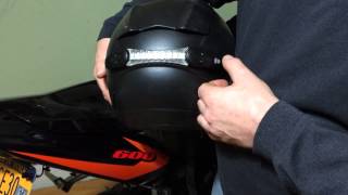 Wireless Helmet Brake Light [upl. by Benji]